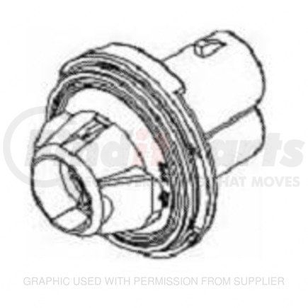 Freightliner PAC12110053B Female Terminal - Nylon, Female Connector