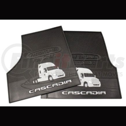 Freightliner PDT-CASCFM Floor Mat - Rubber, Black