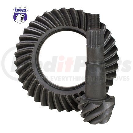 Yukon YG F8.8R-456R High performance Yukon Ring/Pinion set for 8.8in. Reverse rotation in a 4.56