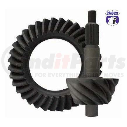 Yukon YG F9-325 High performance Yukon Ring/Pinion gear set for Ford 9in. in a 3.25 ratio.