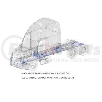 Freightliner S81-00030-640 Chassis Wiring Harness - Chassis, P3, 13