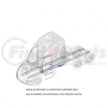 Freightliner S87-00000-349 Chassis Wiring Harness - Under Cab, M2, 13