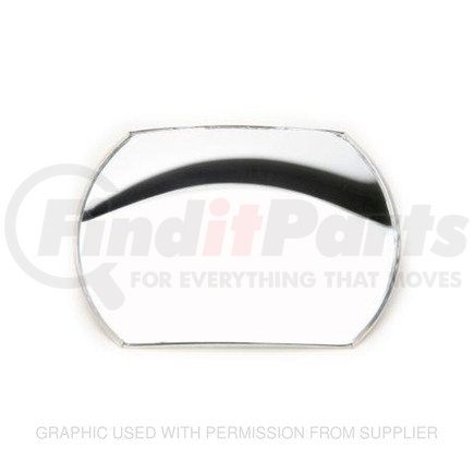 Freightliner VEL-723075 Door Mirror - Convex, Stick On-Mount