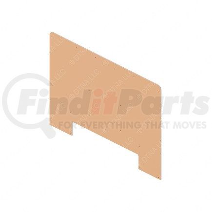 Freightliner W18-00378-004 Exterior Rear Body Panel - Backwall, Lower, XT