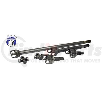 Yukon YA W24154 Yukon Chromoly Front Axle Kit; Dana 44; Both Sides; 27/30 Spline; 1310 U-Joints