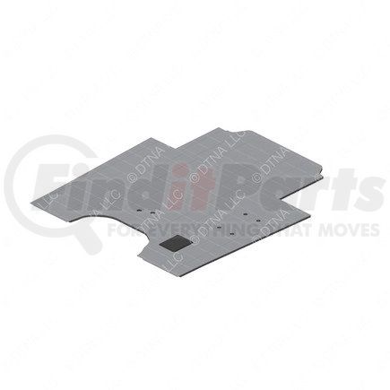 Freightliner W18-00922-012 Floor Cover - 126" BBC, Left Hand, 72 in., Door, Bunk, Pad