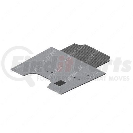 Freightliner W18-00922-020 Floor Cover - 126" BBC, Left Hand, 72 in., Door, Bunk, Pad