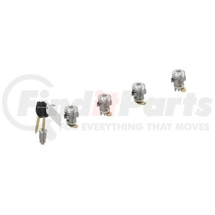 Freightliner W22-00070-013 Door and Ignition Lock Set - 1001-1500, 2 Keys, M24 Door