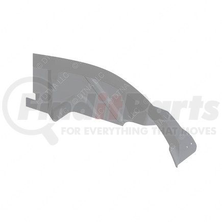 Freightliner WWS670023569 Bumper Splash Shield - Left Side, Glass Fiber Reinforced With Polyester, 1369 mm x 299 mm