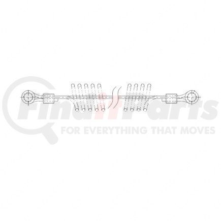 Freightliner WWS671263431 Hood Release Cable