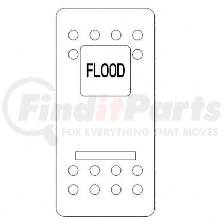 FREIGHTLINER WWS78303478 Rocker Switch - Actuator, Flood