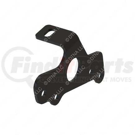 Freightliner 12-27646-000 Discharge Line Bracket - Steel, Black, 3.22 mm THK