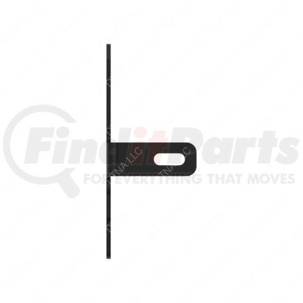 Freightliner 12-28361-000 Discharge Line Bracket - Steel, Black, 0.13 in. THK