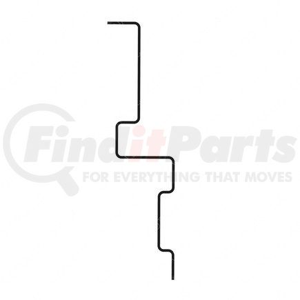 Freightliner 12-28653-000 Air Brake Air Line Bracket - Steel, 0.17 in. THK