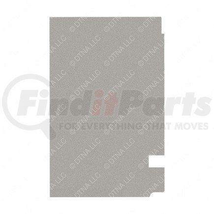 Freightliner 18-68230-001 Thermal Acoustic Insulation - Floor, Lounge, Right Hand, 72 in.