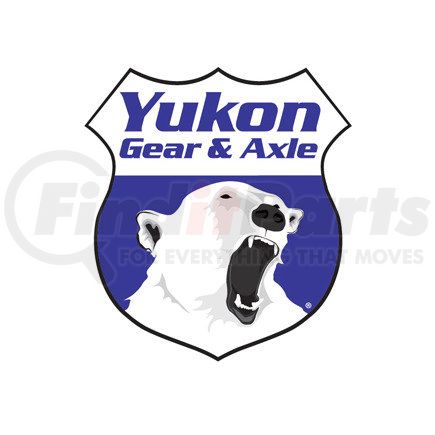 Yukon YA W61554-4340L Blank replacement axle for Dana 30 & Dana 44, 36.25" long, not splined.