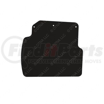 Freightliner 17-21045-001 Mud Flap - Left Side, Rubber, 3.18 mm THK