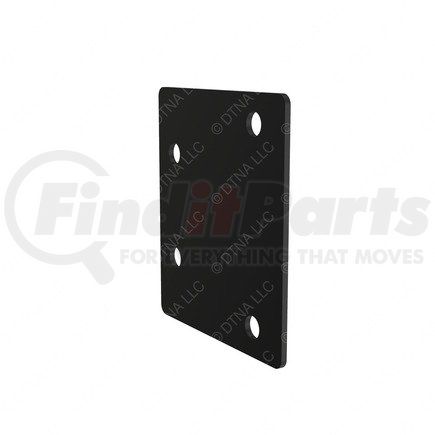 Freightliner 22-74430-000 Cab Load Center Bracket - Right Side, Steel, Black, 125 mm x 109.98 mm, 3 mm THK