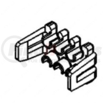 Freightliner 23-13302-143 Multi-Purpose Wiring Terminal - Purple, 6 Cavity Count