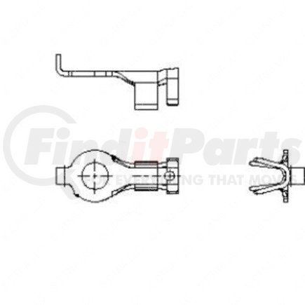 Freightliner 23-14117-000 Multi-Purpose Wiring Terminal - Ring, 6-8 ga.