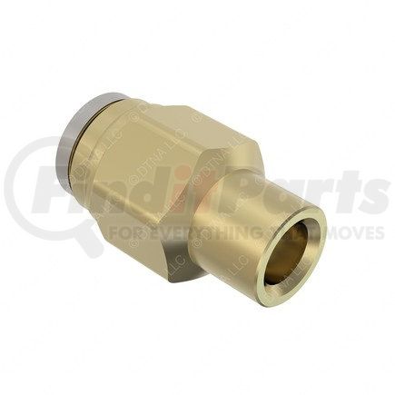 Freightliner 23-14412-003 Pipe Fitting - Connector, Straight, Push-to-Connect, 0.12 Female PT to 0.38 NT