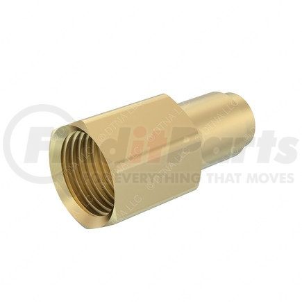 Freightliner 23-14412-002 Pipe Fitting - Connector, Straight, Push-to-Connect, 0.38 Female PT to 0.25 NT
