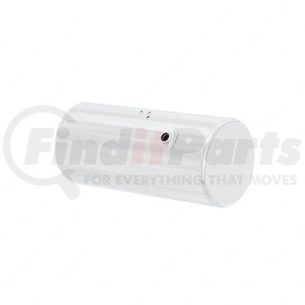 Freightliner A03-39602-135 Fuel Tank - Aluminum, 25 in., RH, 120 gal, Polished, Auxiliary 2, without Exhaust Fuel Gauge Hole