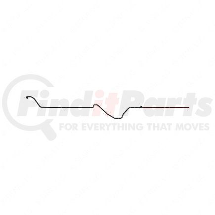 Freightliner A04-30514-450 Engine Coolant Return Hose - Polyamide, -40 to 110 deg. C Operating Temp., 2 bar Operating Press.