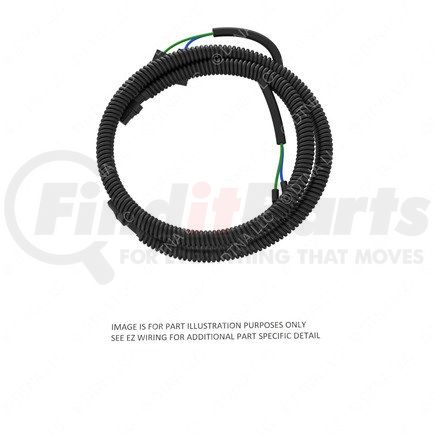 Freightliner A06-95453-000 Trailer to Receptacle Main Wiring Harness - Overlay, Chassis Forward, Bsc