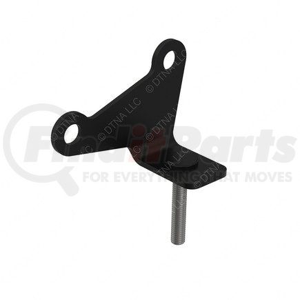 Freightliner A07-24483-000 Transmission Oil Cooler Line Bracket - Steel, Black, 2.84 mm THK