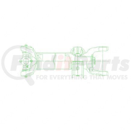 Freightliner A09-11159-390 Drive Shaft - Midship, 1760HD