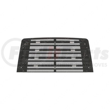 FREIGHTLINER A17-18928-019 - grille - material, color | grille - radiator mounted, front frame extension, bright, winterfront