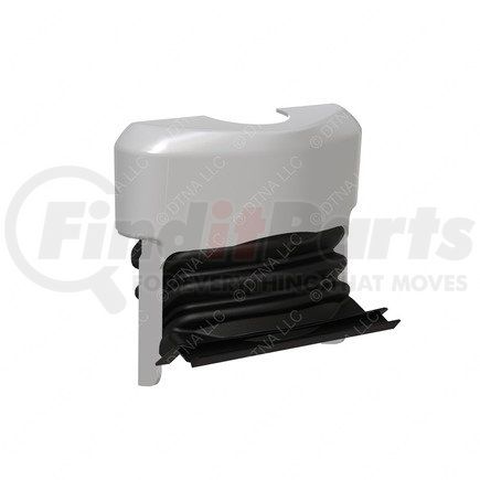 Freightliner A18-51415-008 Steering Column Cover - ABS/PC, Shadow Gray, 3.5 mm THK - Upper