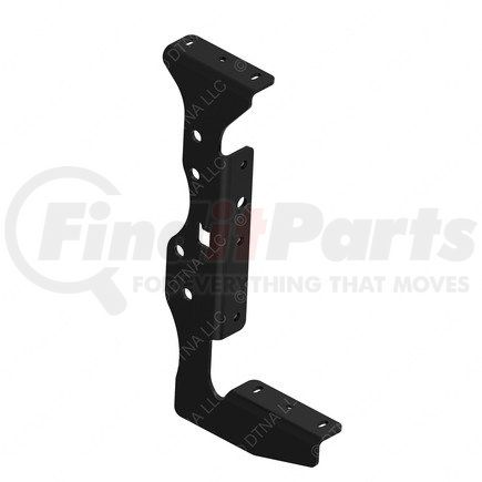Freightliner A22-74916-001 Step Assembly Mounting Bracket - Steel, Black, 0.18 in. THK
