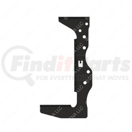 Freightliner A22-74916-003 Step Assembly Mounting Bracket - Steel, Black, 0.18 in. THK
