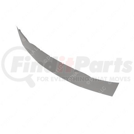 Freightliner A21-29073-001 Air Dam - Thermoplastic Elastomer, Volcano Gray, 1809.91 mm x 220.53 mm
