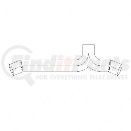 Freightliner A04-15245-000 Pipe Fitting - T-Connection