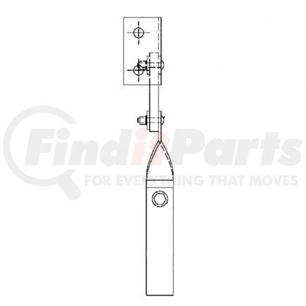 Freightliner A04-18007-000 Exhaust System Hanger - Steel