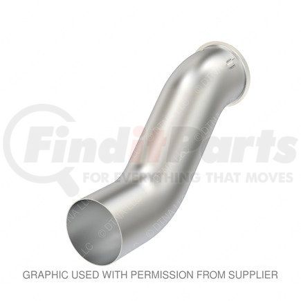 Freightliner A04-22146-000 Exhaust Pipe - Turbo, Outlet, S60