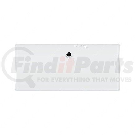 Freightliner A03-41851-263 Fuel Tank - Aluminum, 25 in., RH, 120 gal, Plain, 27.5 deg