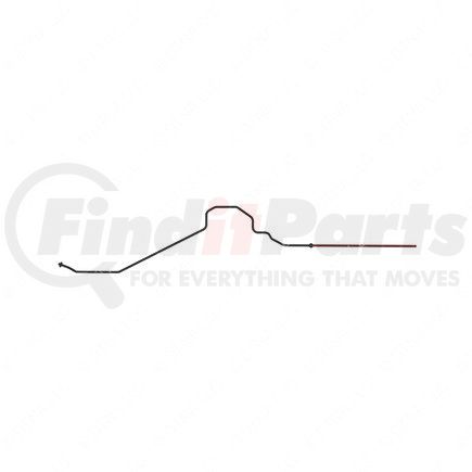 Freightliner A04-30514-451 Engine Coolant Return Hose - Polyamide, -40 to 110 deg. C Operating Temp., 2 bar Operating Press.