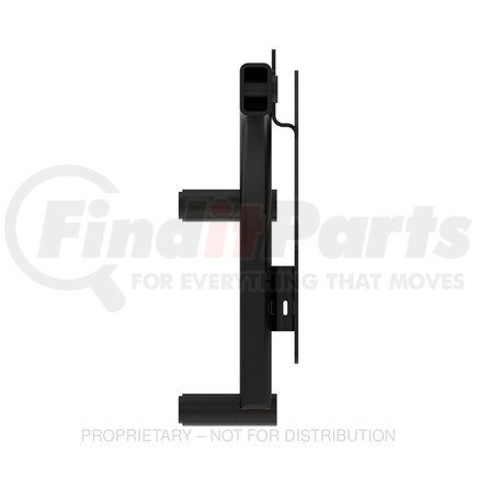 Freightliner A04-31498-006 Diesel Exhaust Fluid (DEF) Tank Bracket - Steel, Black, 0.19 in. THK