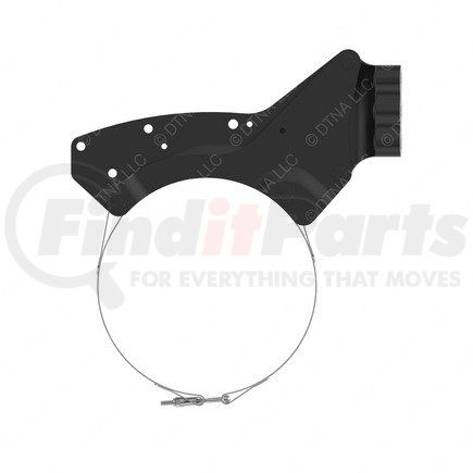 Freightliner A04-34178-001 Exhaust After-Treatment Device Mounting Bracket - Ductile Iron, Black