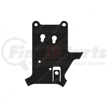 Freightliner A04-34254-000 Diesel Exhaust Fluid (DEF) Tank Bracket - Steel, Black