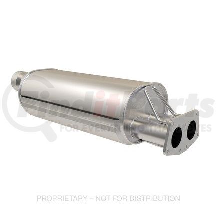 Freightliner A04-34699-000 Exhaust Muffler - 76.20 mm Inlet Dia., 88.90 mm Outlet Dia.