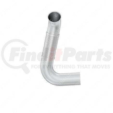 Freightliner A04-32520-000 Exhaust Pipe - Left Hand, ISX, 3 Deg, W/Pyro