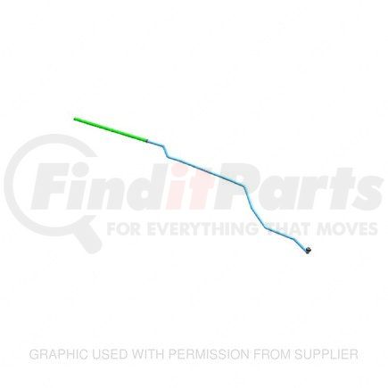 Freightliner A04-35095-486 Engine Coolant Return Hose - 1.50 bar Operating Press., 58 psi Burst Pressure