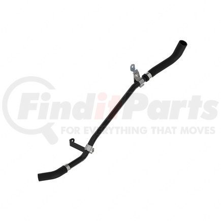 Freightliner A05-35380-001 Radiator Shunt Line - Black, Steel Tube Material