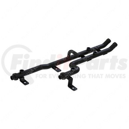 Freightliner A05-33970-000 Heater Plumbing Manifold - Steel, Black