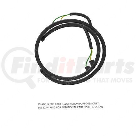 FREIGHTLINER A06-33331-003 - sleeper wiring harness - control panel, cruise control | wiring harness - control panel sleeper cc